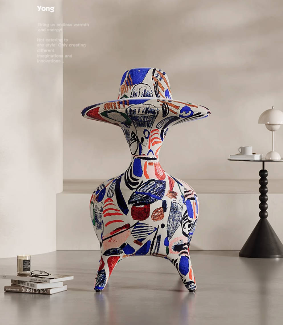 Internet celebrity Duck creative chair living room children's animal seat stool